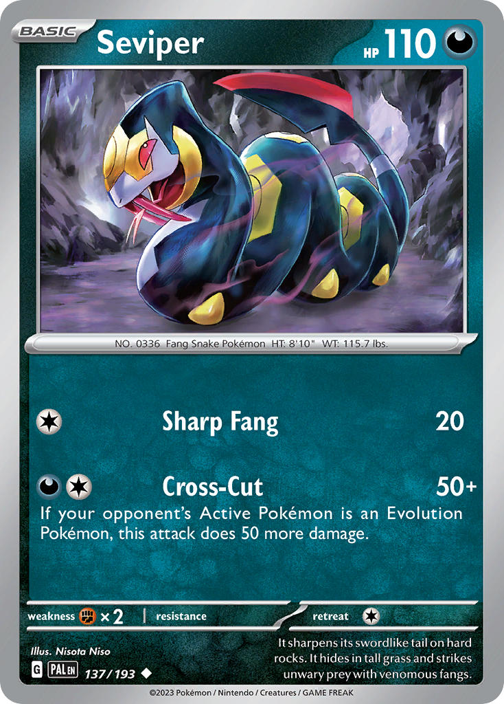 Seviper [Reverse Holo]